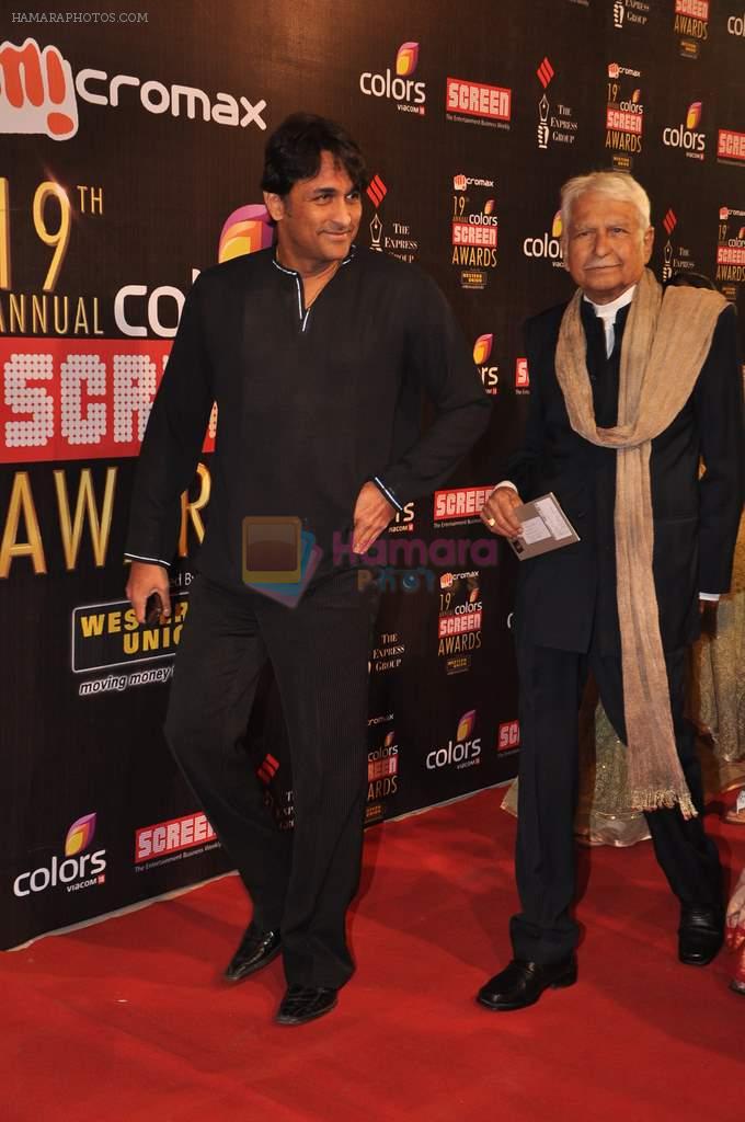 at Screen Awards red carpet in Mumbai on 12th Jan 2013