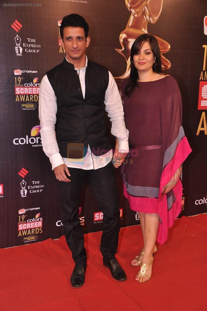 Sharman Joshi at Screen Awards red carpet in Mumbai on 12th Jan 2013