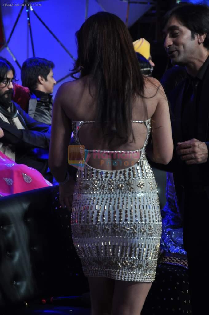 Sana Khan at Bigg Boss 6 grand finale in Lonavala, Mumbai on 12th Jan 2013