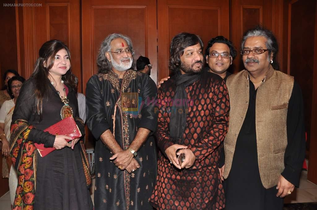 Hariharan, Roop Kumar Rathod at Lata Mangeshkar's music label launch in Mumbai on 13th Jan 2013