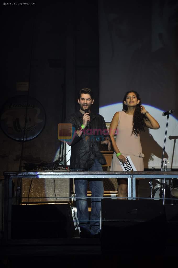 Neil Mukesh at live concert hosted by Bejoy Nambiar in Hard Rock Cafe, Mumbai on 14th Jan 2013