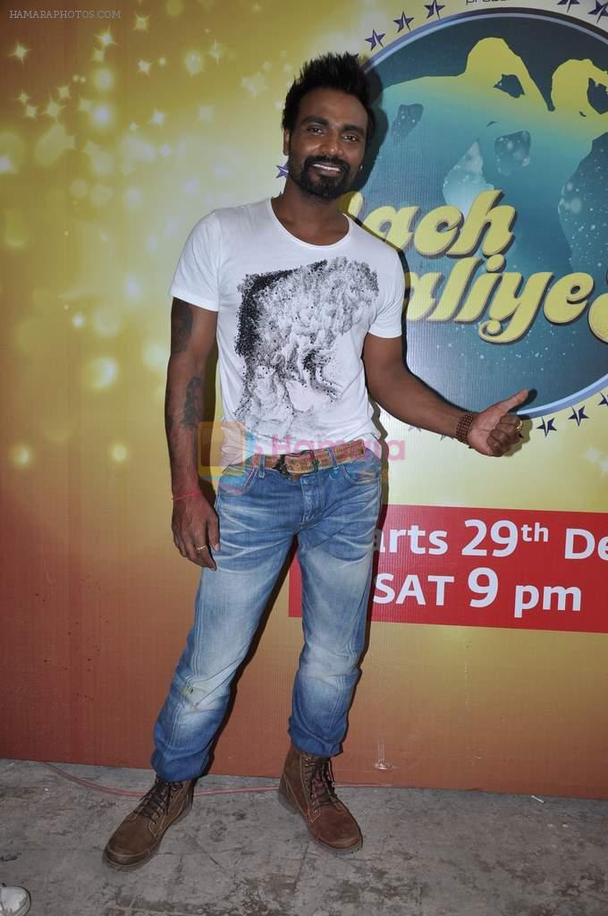 Remo D Souza on the sets of Nach Baliye 5 in Filmistan, Mumbai on 15th Jan 2013