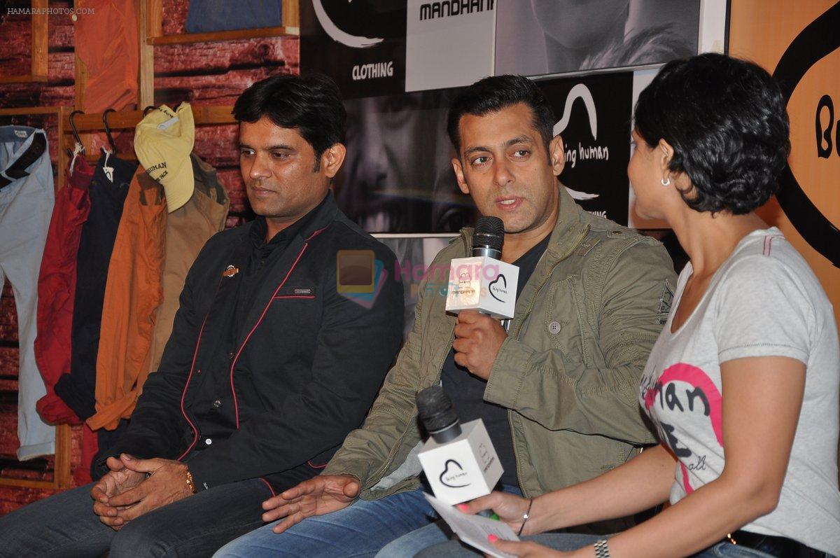 Salman Khan at Being Human Launch in Sofitel, Mumbai on 17th Jan 2013