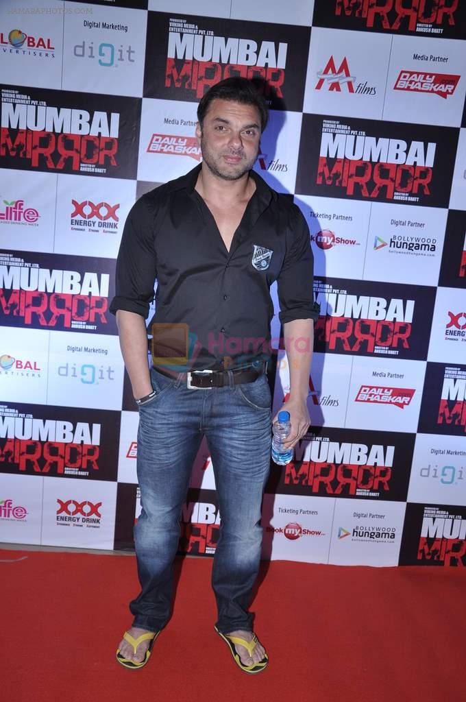 Sohail Khan at Mumbai Mirror premiere in PVR, Mumbai on 17th Jan 2013