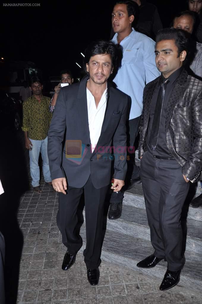 Shahrukh Khan, Sachiin Joshi at Mumbai Mirror premiere in PVR, Mumbai on 17th Jan 2013