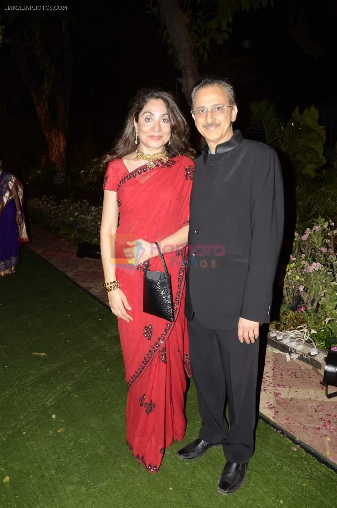 at Vivek Jain's son Sattvik reception with Rima in RWITC, Mumbai on 17th Jan 2013
