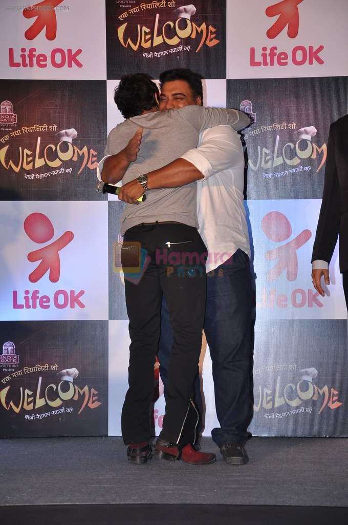 Ram Kapoor at the press conference of Life OK's new reality show Welcome in Mumbai on 18th Jan 2013