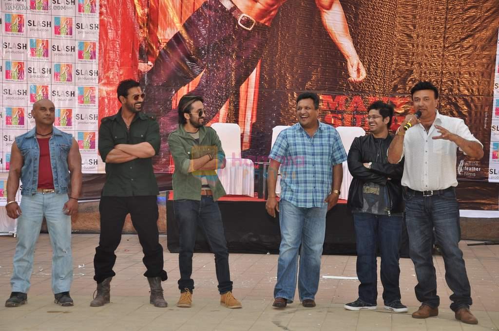 John Abraham, Anu Malik, Sanjay Gupta at Shootout at Wadala press meet in R Mall, Mumbai on 19th Jan 2013