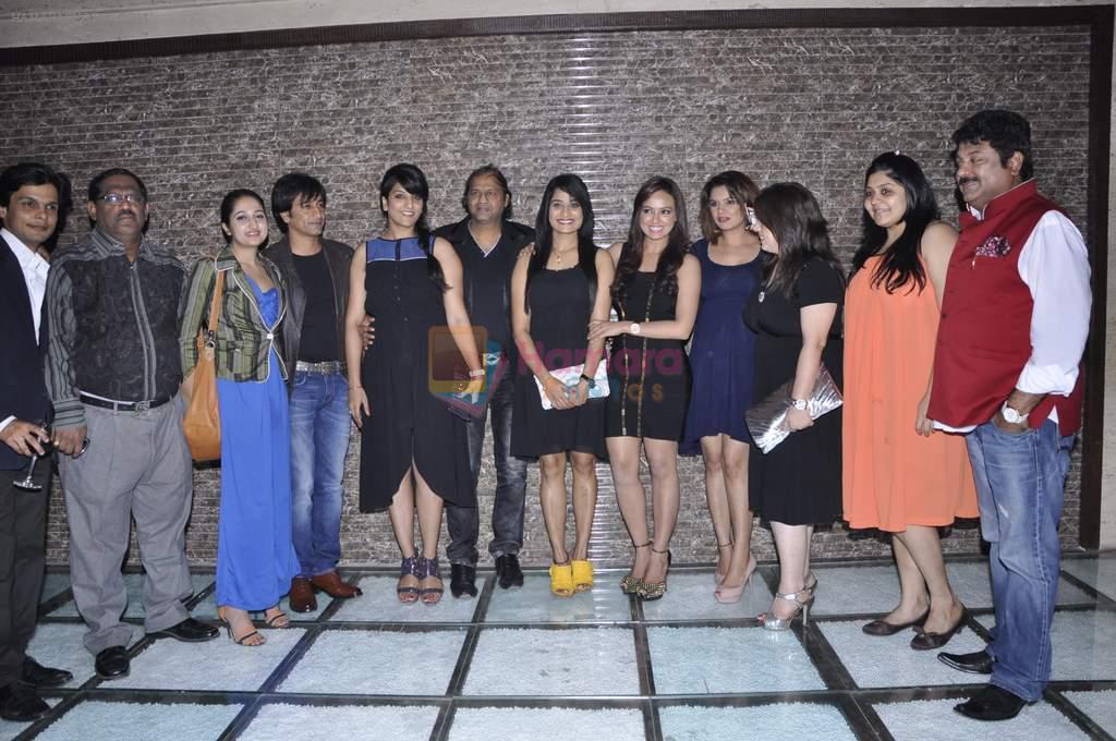 Sana Khan, Delnaz, Aashka Goradia, Rajiv Paul at Kapil and Bharti Mehra hosts bash in honour of Big Boss's Sana Khan in Shock, Mumbai on 19th Jan 2013
