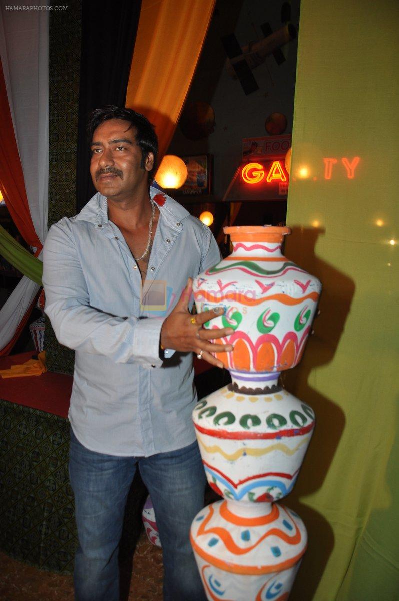 Ajay Devgan at the First look launch of Himmatwala the Gaiety, Mumbai on 24th Jan 2013