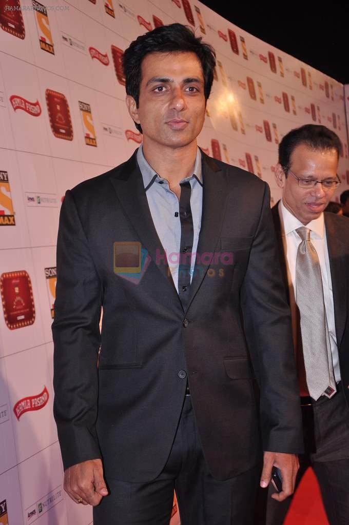 Sonu Sood at Stardust Awards 2013 red carpet in Mumbai on 26th jan 2013