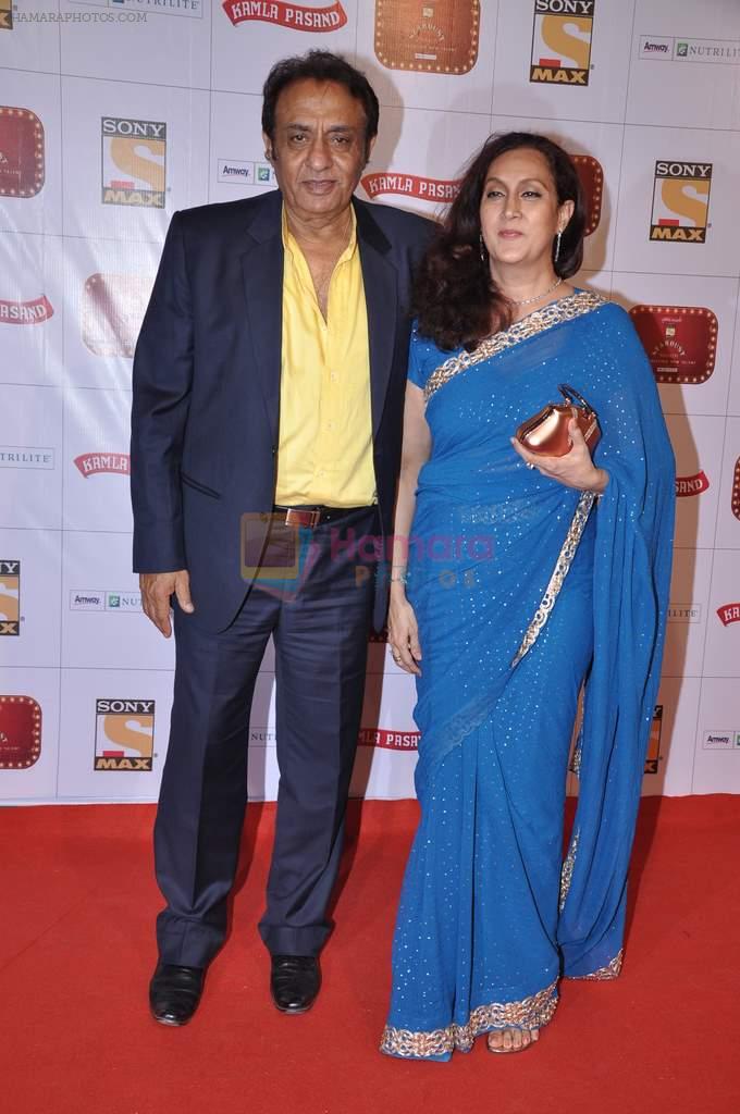 Ranjeet at Stardust Awards 2013 red carpet in Mumbai on 26th jan 2013