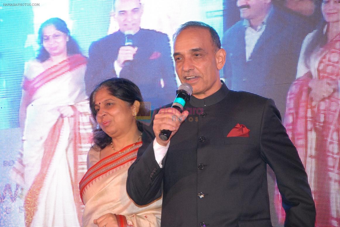 Mr. and Mrs. Satyapal Singh, Commissioner of Police at the Worli Festival 2013