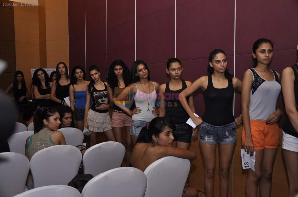 at Lakme fashion week model auditions in Grand Hyatt, Mumbai on 29th Jan 2013