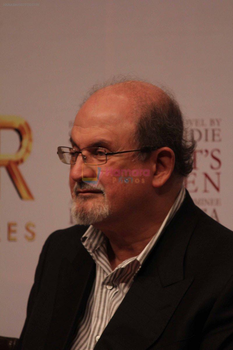 Salman Rushdie at Midnight Childrens Press Conference in NCPA, Mumbai on 29th Jan 2013