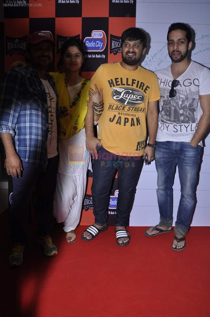 Sajid Ali, Wajid Ali at Radio City in Bandra, Mumbai on 30th Jan 2013