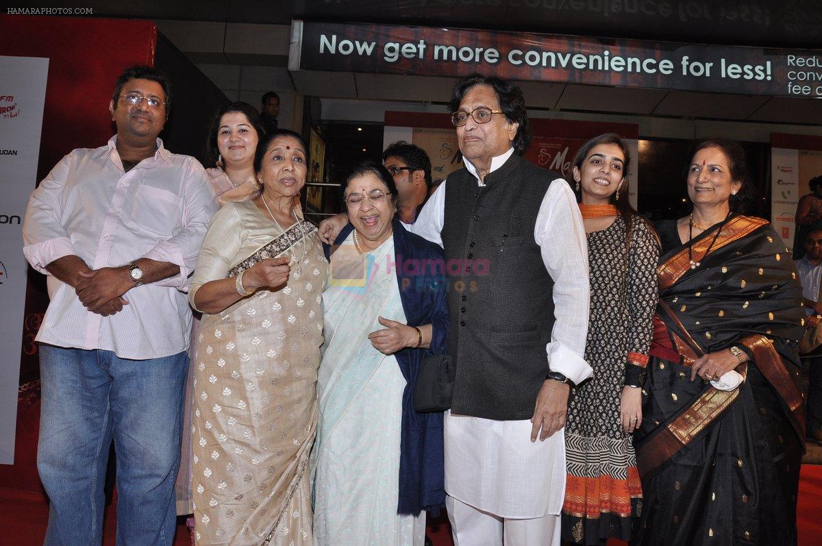 Asha Bhosle at Mai Premiere in Mumbai on 31st Jan 2013