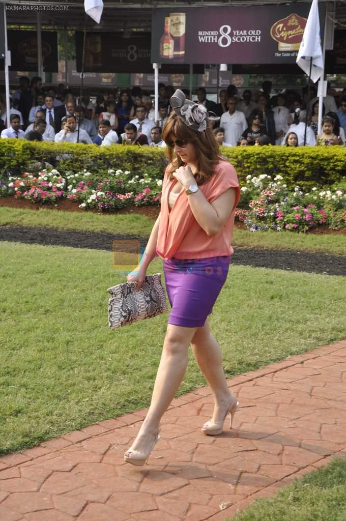 at McDowell Signature Premier Indian Derby 2013 day 1 in Mumbai on 3rd Feb 2013