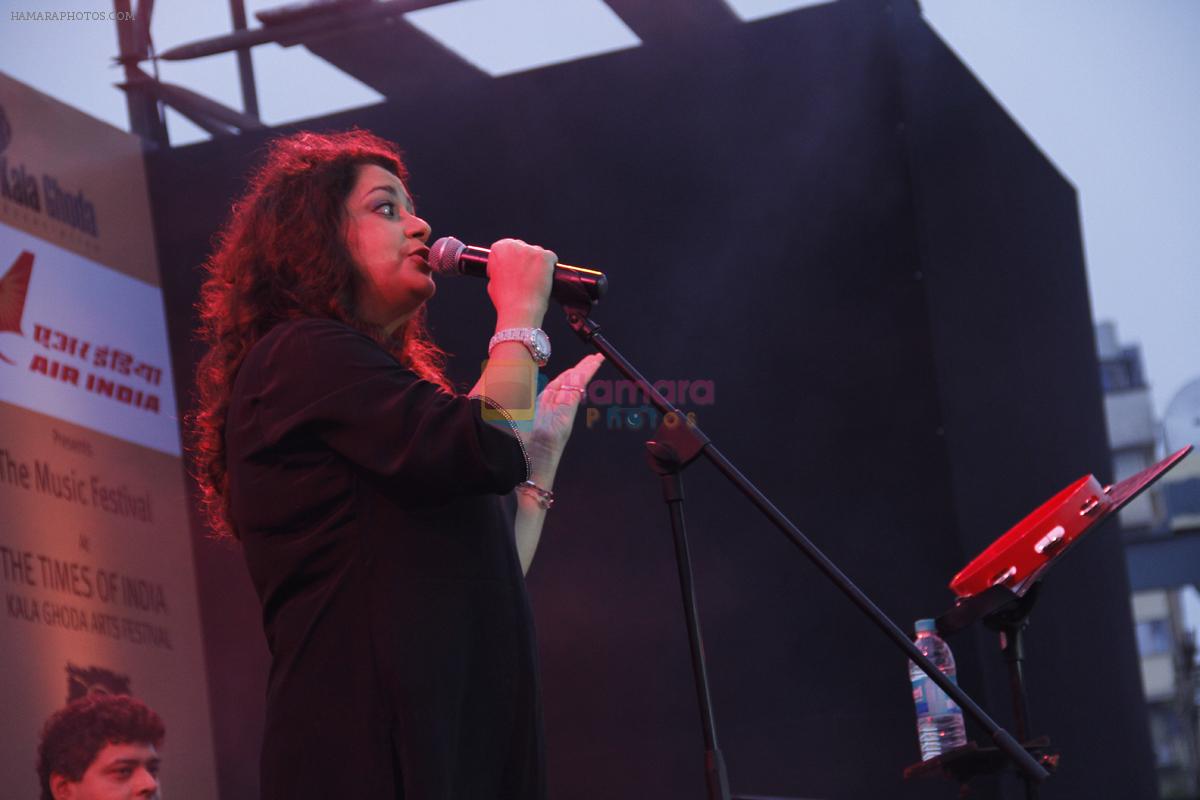 Isheeta Ganguli at Musical Evening at Kala Ghoda Arts Festival in Cross Maidan, Mumbai on 3rd Feb 2013