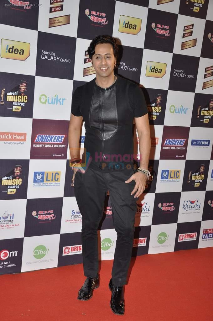 at Radio Mirchi music awards red carpet in Mumbai on 7th Feb 2013