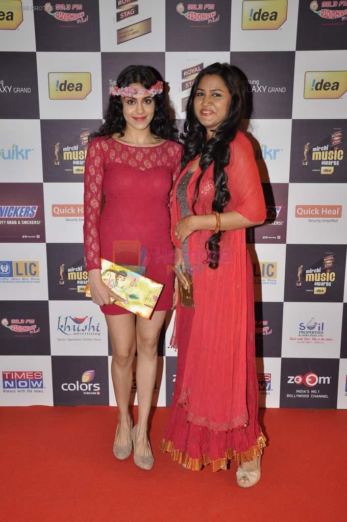 Adah Sharma at Radio Mirchi music awards red carpet in Mumbai on 7th Feb 2013