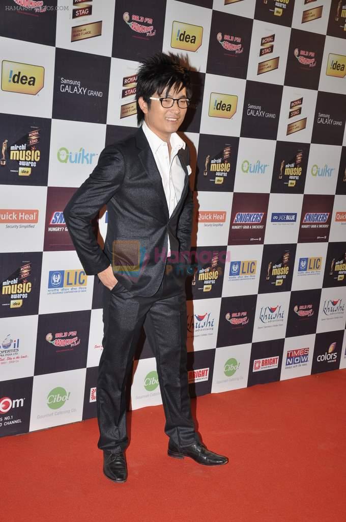 Meiyang Chang at Radio Mirchi music awards red carpet in Mumbai on 7th Feb 2013