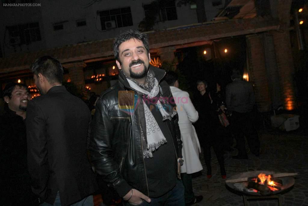 Designer Siddhartha Tytler at designer Rohit Bal & Gauri Bajoria co-hosted the announcement party for Savoir Fair in CIBO, Hotel Janpath on 8th of February 2013