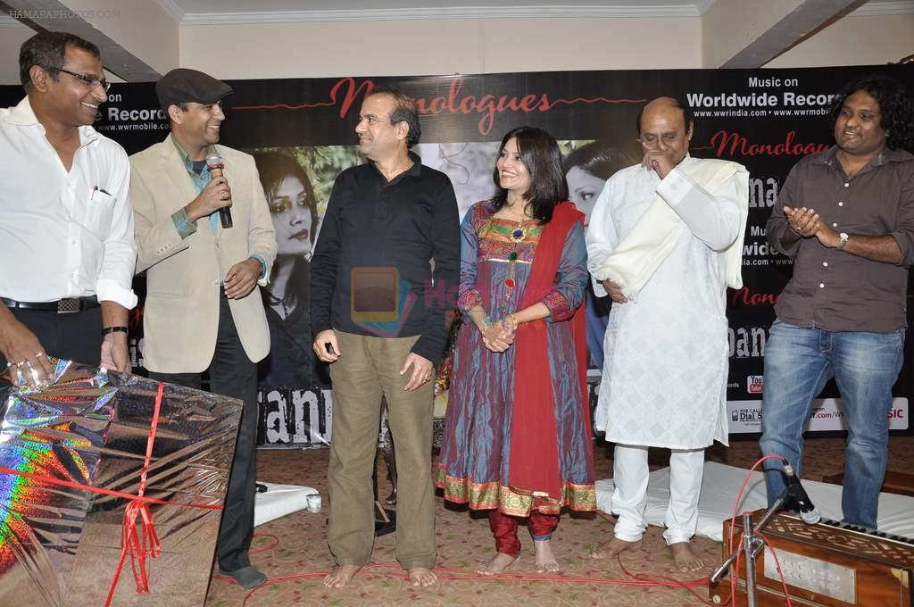 Suresh Wadkar at Monologues album launch in Santacruz, Mumbai on 9th Feb 2013