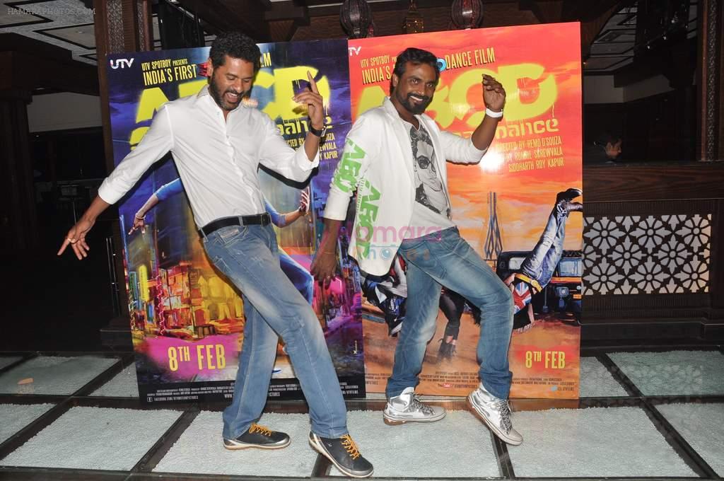 Remo D Souza, Prabhu Deva at Any Body Can Dance success bash in Shock, Mumbai on 9th Feb 2013