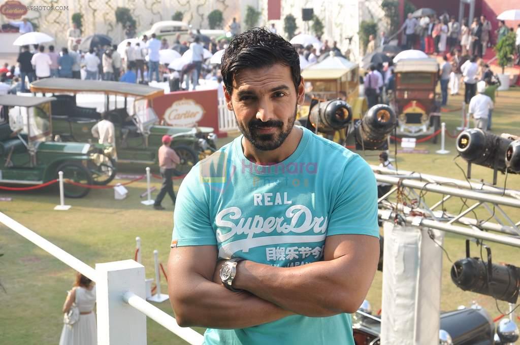 John Abraham at Cartier Travel with Style Concours in Mumbai on 10th Feb 2013