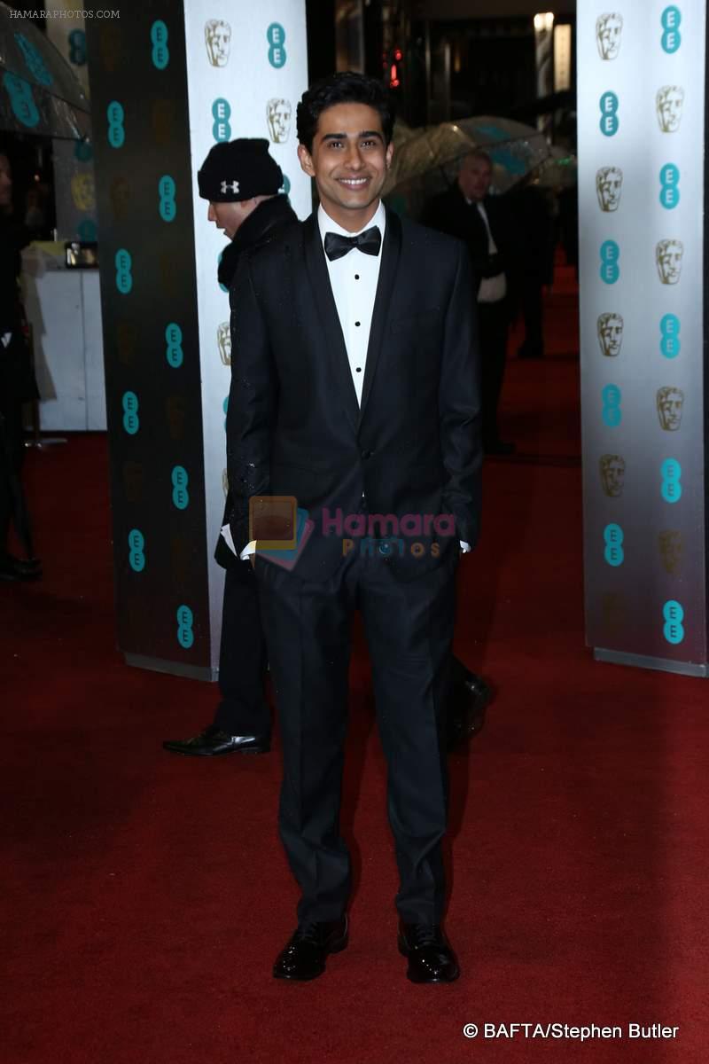 Suraj Sharma at 2012 Bafta Awards - Red Carpet on 10th Feb 2013