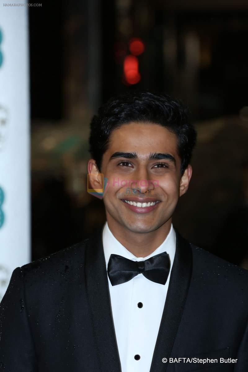 Suraj Sharma at 2012 Bafta Awards - Red Carpet on 10th Feb 2013