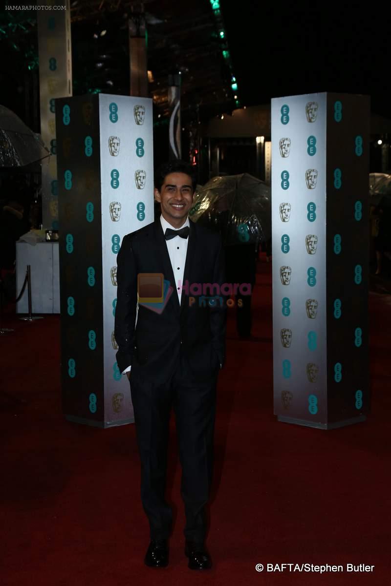 Suraj Sharma at 2012 Bafta Awards - Red Carpet on 10th Feb 2013