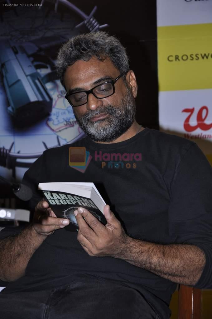 R Balki at the launch of Shatrujeet Nath's book The Karachi Deception in Crossword, Mumbai on 13th Feb 2013
