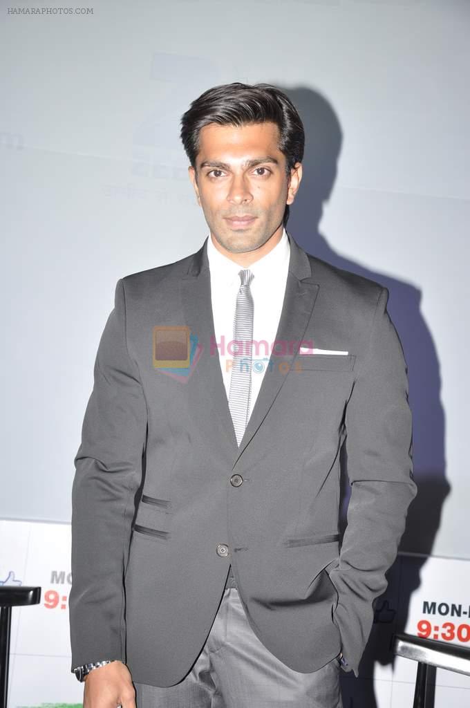 Karan Singh Grover at the Press conference of ZEE TV's serial Qubool Hain in Westin Hotel, Mumbai on 14th Feb 2013