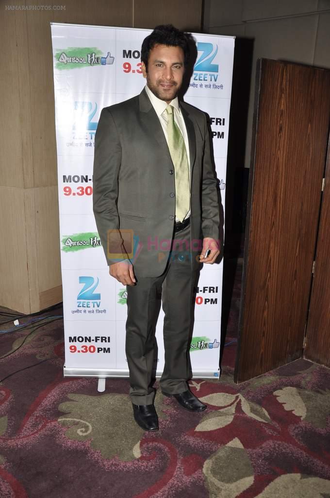 Vaquar Shaikh at the Press conference of ZEE TV's serial Qubool Hain in Westin Hotel, Mumbai on 14th Feb 2013