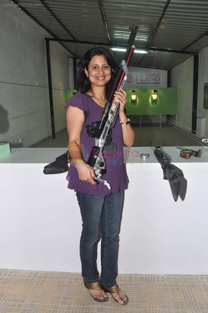 Anjali Bhagwat at Ajmera group sports complex in Wadala, Mumbai on 15th Feb 2013