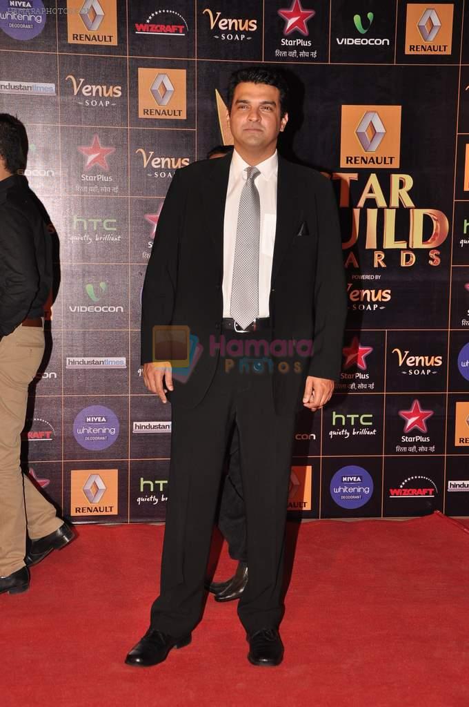 Siddharth Roy Kapur  at Star Guild Awards red carpet in Mumbai on 16th Feb 2013