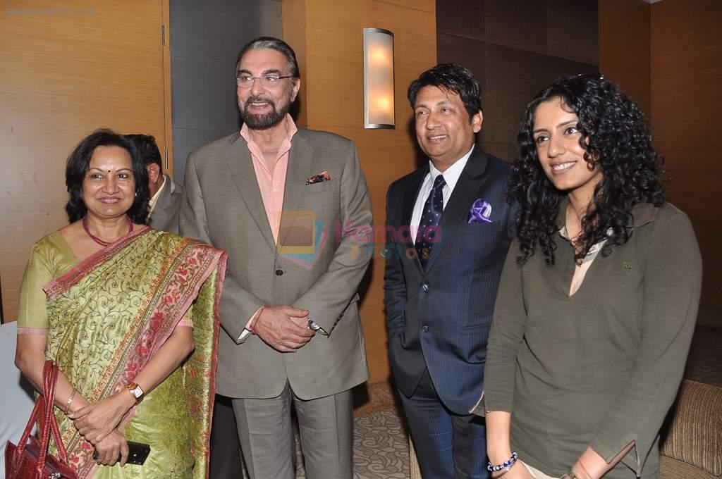 Shekhar Suman, Kabir Bedi, Parveen Dusanj at Fusion Awards in Grand Hyatt, Mumbai on 16th Feb 2013