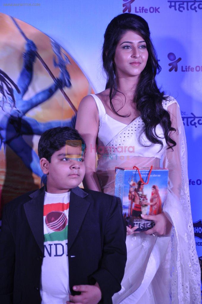 Sonarika Bhadoria at Mahadev DVD launch in Mumbai on 18th Feb 2013