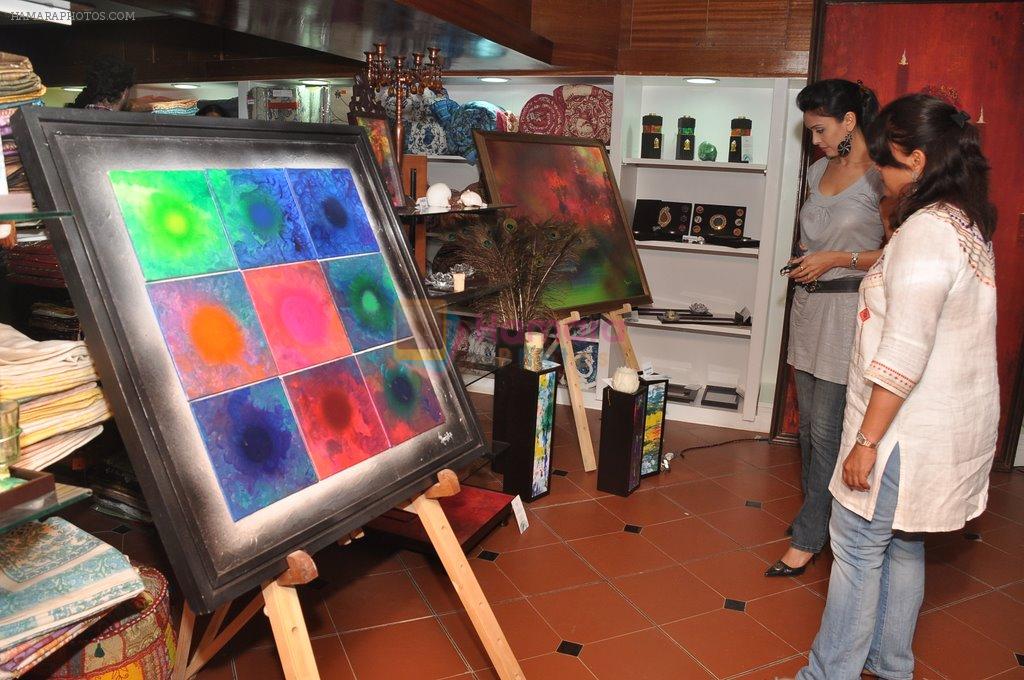 Hrishitaa Bhatt at Amisha Mehta art event in Mumbai on 19th Feb 2013