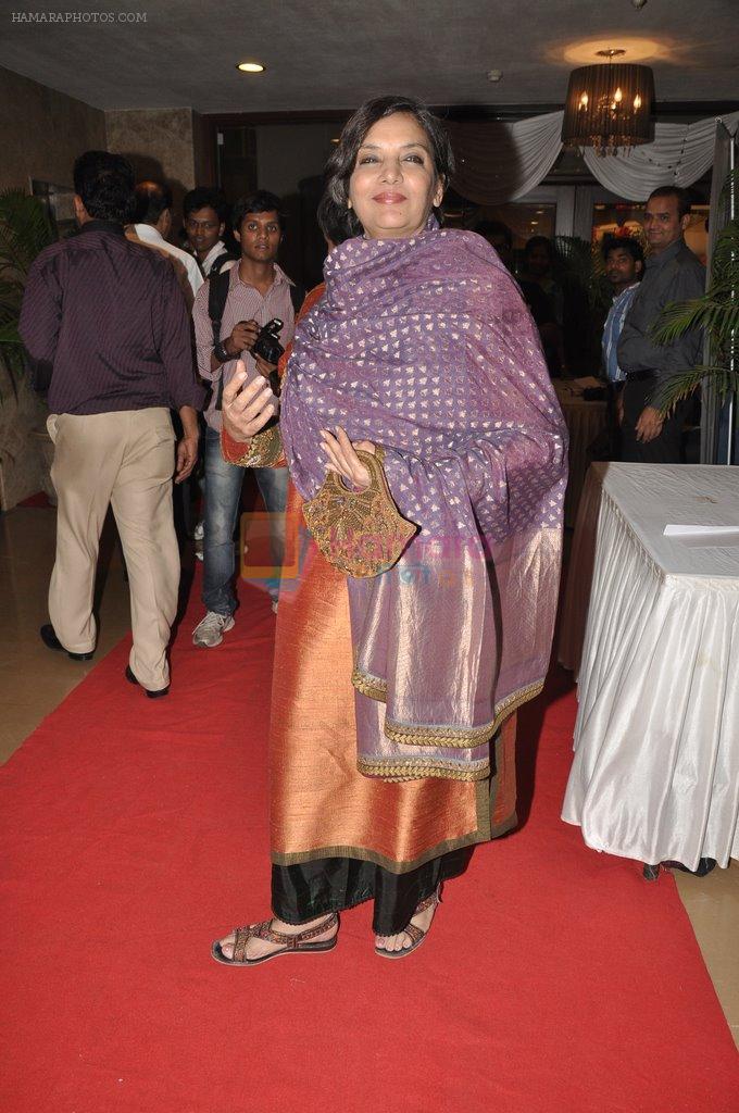 Shabana Azmi at Mushaira hosted by Kapil Sibal and Anu Ranjan in Mumbai on 20th Feb 2013