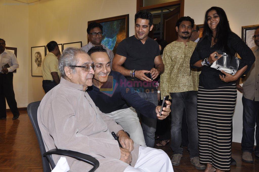 Rahul Bose at Akbar Padamsee art exhibition in Mumbai on 20th Feb 2013