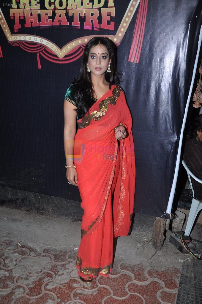 Mahi Gill on location of Nautanki The Comedy Theatre in Mumbai on 21st feb 2013