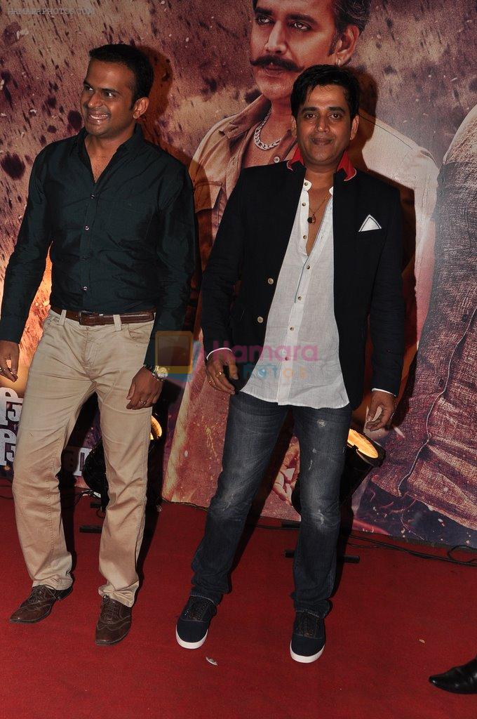Ravi Kishan at the premiere of Zila Ghaziabad in Mumbai on 21st Feb 2013