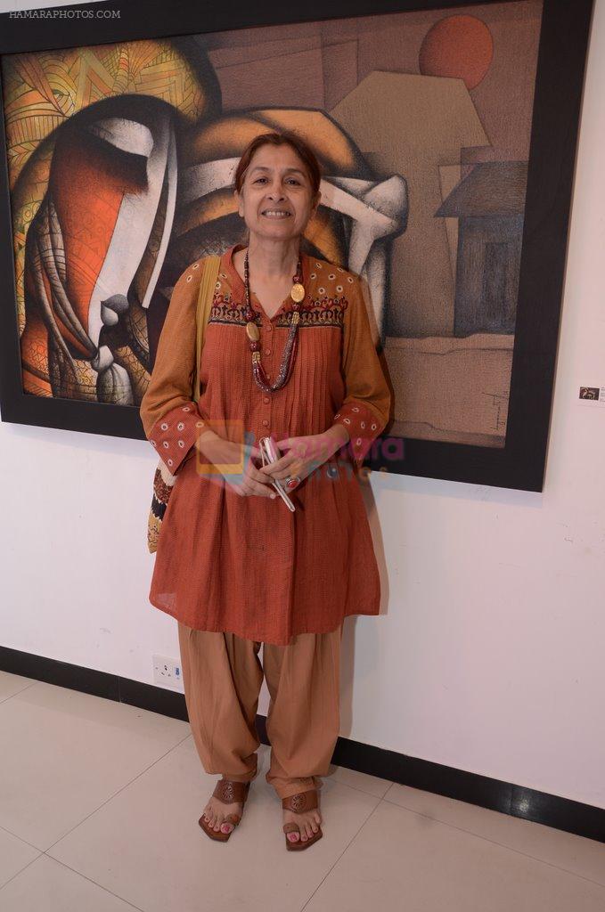 vipta kapadia at art show by Jagannath Paul in jehangir Art Gallery on 21st feb 2013.