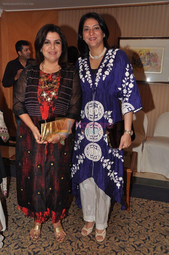 Farah Khan, Priya Dutt at Ficci Flo Awards in Mumbai on 22nd Feb 2013