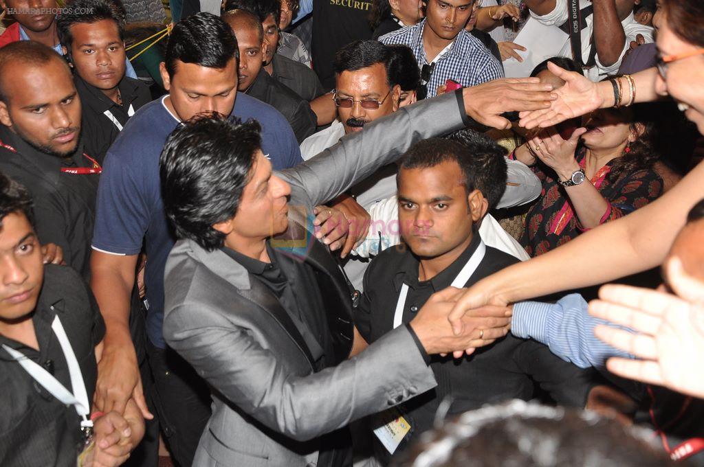 Shahrukh Khan at UCL match in Mumbai on 23rd Feb 2013