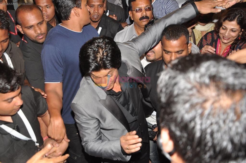 Shahrukh Khan at UCL match in Mumbai on 23rd Feb 2013