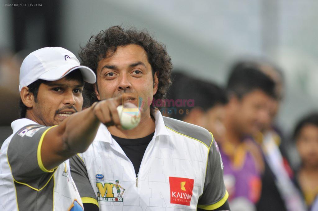 Bobby Deol at CCl Match in Mumbai on 24th Feb 2013